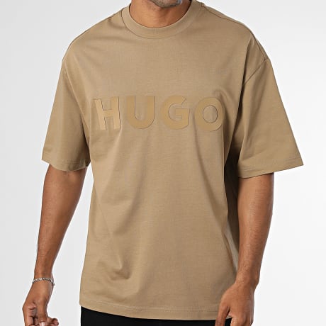 HUGO - Tee Shirt Oversize Dinkee 50525765 Camel