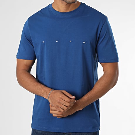HUGO - Tee Shirt Dorosi 50566086 Bleu