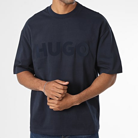 HUGO - T-Shirts Oversize Dinkee 50525765 Navy Blue