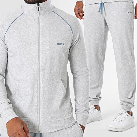 BOSS - Ensemble De Survêtement Mix And Match 50515307 50515305 Gris Chiné