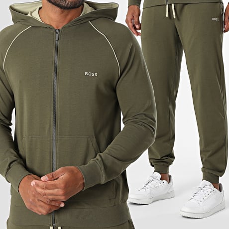 BOSS - Ensemble De Survêtement Mix And Match 50515313 50515305 Vert Kaki