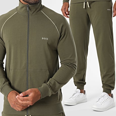 BOSS - Ensemble De Survêtement Mix And Match 50515307 50515305 Vert Kaki