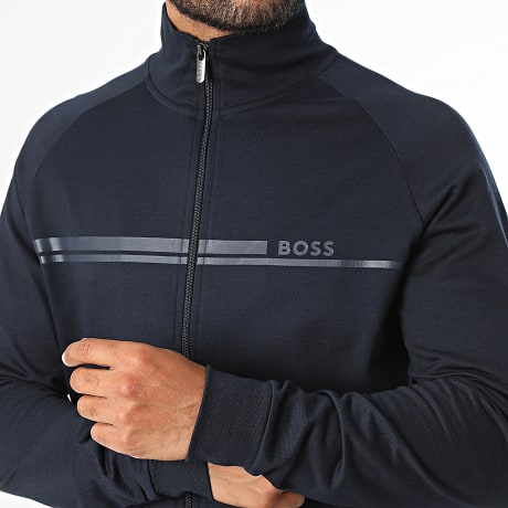 BOSS - Jass Met Rits Authentic 50554779 Marineblauw