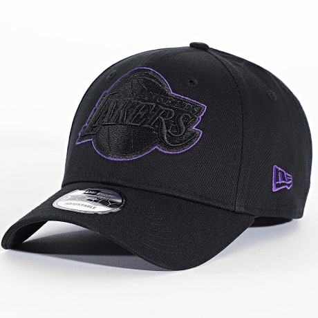 New Era - Casquette NBA Outline 9Forty Los Angeles Lakers 60915727 Noir