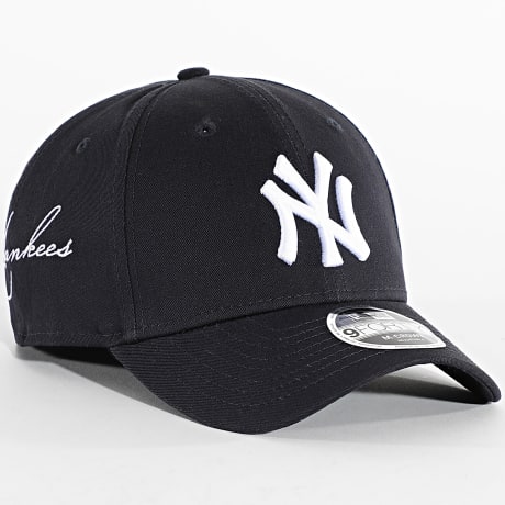 New Era - Pet MLB Side Script 9Forty M-Crown NY New York Yankees 60915789 Marineblauw