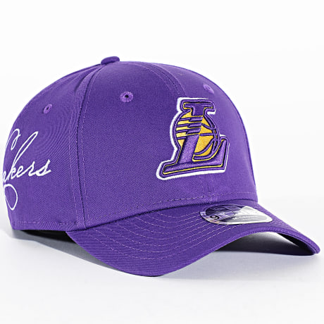 New Era - NBA Colourblock Pet 9Forty Los Angeles Lakers 60915953 Paars