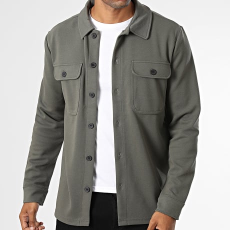 Only And Sons - Surchemise New Kodyl Vert Kaki