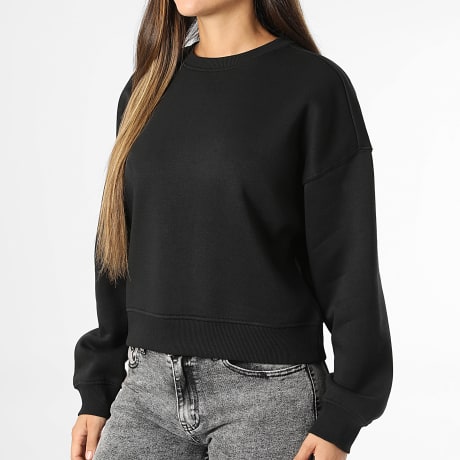 Only - Sweat Crewneck Femme Best Noir