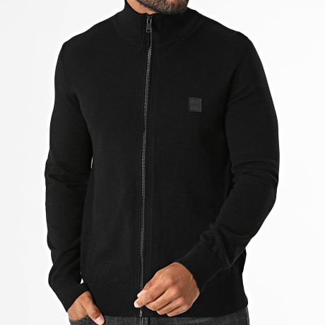 BOSS - Jas Met Rits Kanozip 50543692 Zwart