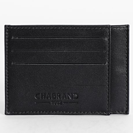 Chabrand - Portatarjetas de cuero Rome II 40562100 negro