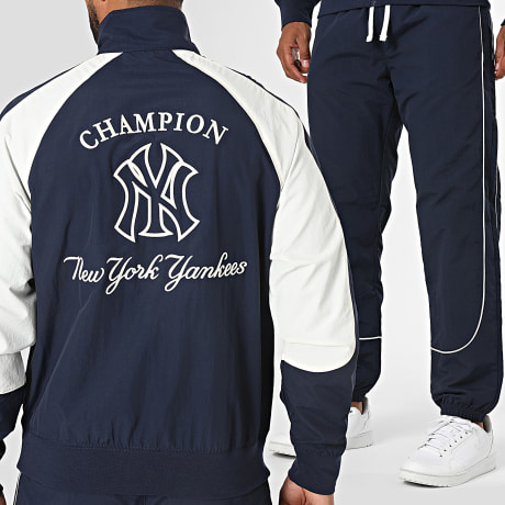 Champion - Tracksuit New York Yankees NY 223169 Navy Blue White