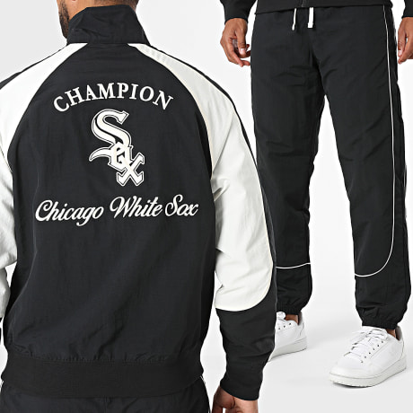 Champion - Ensemble De Survêtement Chicago White Sox 223169 Noir Blanc