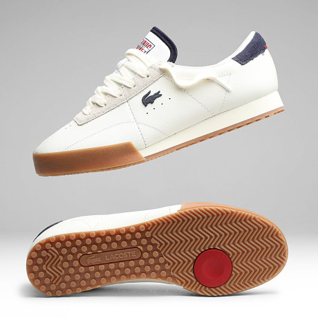 Lacoste - Baskets Aura 226 White Navy Red