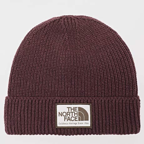 The North Face - Gorro Logo Box A8CHE Burdeos