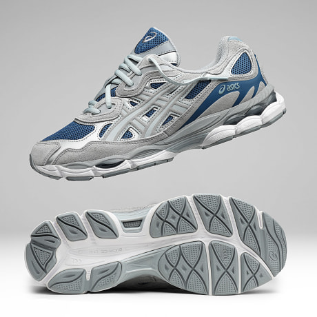 Asics - Baskets Gel NYC 1203A383 Twilight Blue Gravel