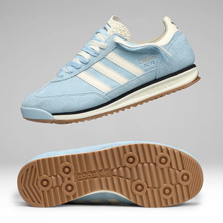 Adidas Originals - Baskets SL 72 RS KH9671 Clear Sky Cream White Core Black x SUPERLACED