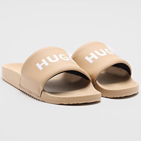 HUGO - Chanclas Timein Slid 50568765 Beige Medio