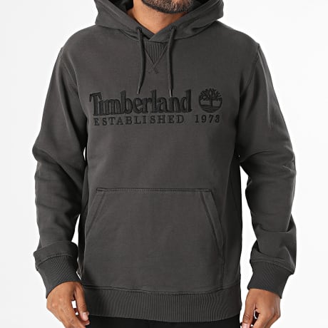 Timberland - Sudadera Capucha Bordado Logo 0YHB6 Gris Antracita