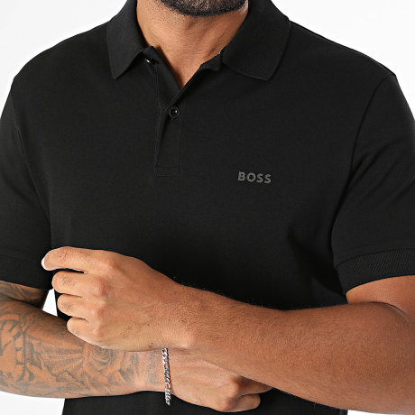 BOSS - Polo Manches Courtes Pio 2 50562460 Noir