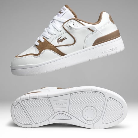 Lacoste - Baskets Courtcage Set 226 White Brown