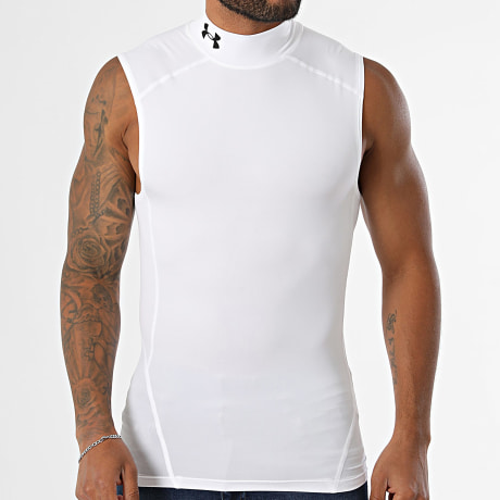 Under Armour - Top HG Armour Comp 1361521 Branco