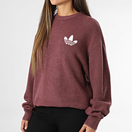 Adidas Originals - Pull Femme KT8317 Bordeaux