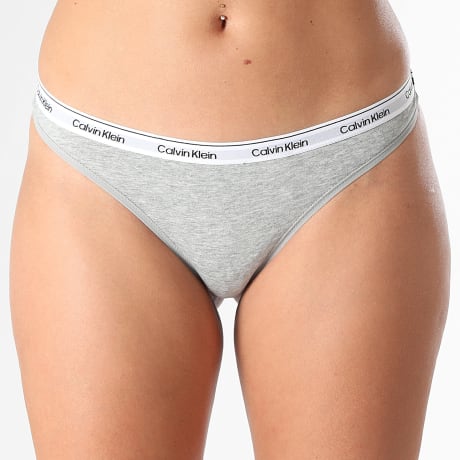 Calvin Klein - Women's String QD5043E Heather Grey