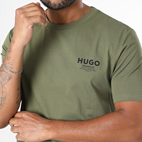 Hugo Azul - Camiseta Nesptee 50572740 Verde Kaki