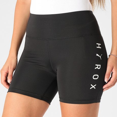 Puma - Short Jogging Femme Essential 529417 Noir x Hyrox
