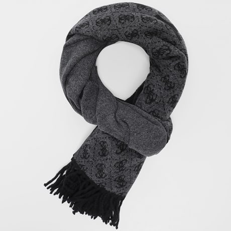 Guess - Scarf AM9667-POL03 Anthracite Gray Black