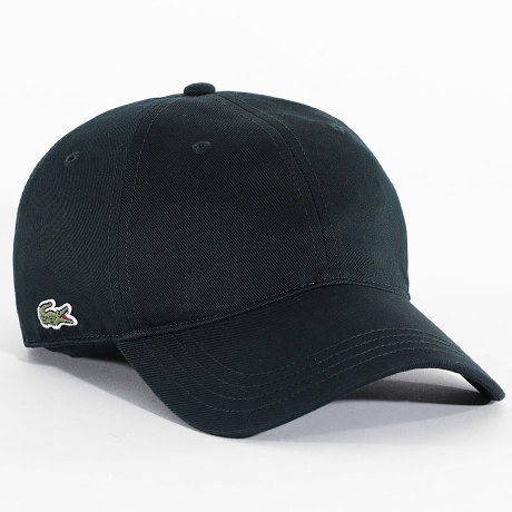 Lacoste - Casquette Side Logo Brodé Crocodile Vert Foncé
