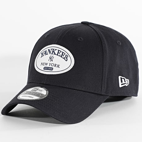 New Era - Casquette Patch 9Forty NY New York Yankees 60915783 Bleu Marine