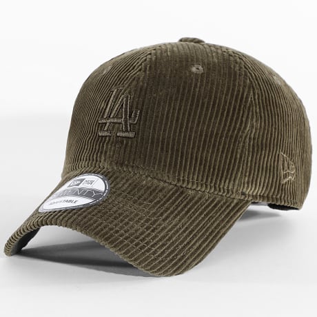New Era - Hat Corduroy Midi 9Twenty LA Los Angeles Dodgers 60915756 Khaki Green