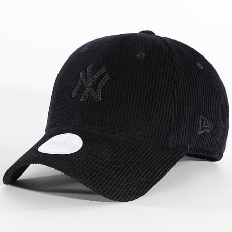 New Era - Casquette Femme Velours Côtelé Cord 9Forty NY New York Yankees 60915814 Noir
