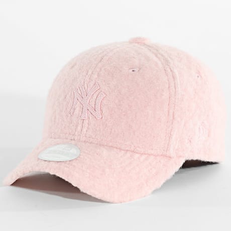 New Era - Casquette Femme M-Crown Winter Borg 9Forty NY New York Yankees 60915792 Rose
