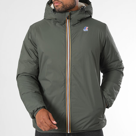 K-Way - Parka Hood Le Vrai 4.0 Claude Orsetto K21515W Khaki Green
