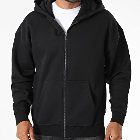 Only And Sons - Hoodie Kapuze Reißverschluss Ceres Schwarz