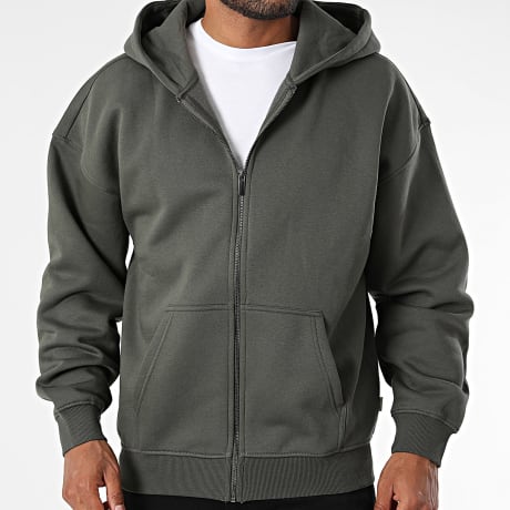 Only And Sons - Hoodie mit Reißverschluss Ceres Anthrazit Grau