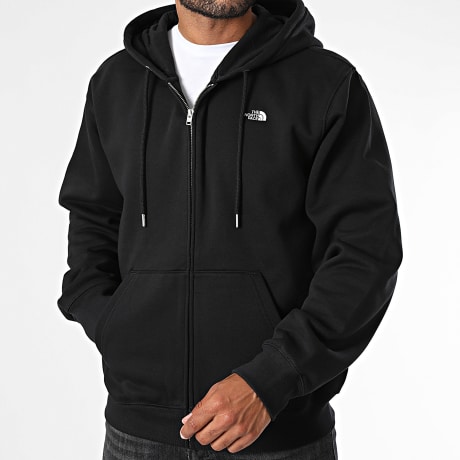 The North Face - Sweat Capuche Zippée Relaxed Fit Essential A8FDE Noir