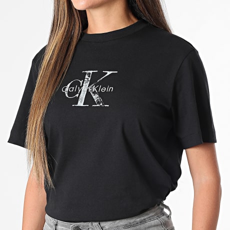 Calvin Klein - T-Shirt Damen 7H802 Schwarz