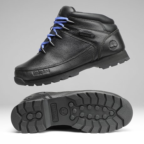 Timberland - Botas Euro Sprint Mid Lace A2K84 Negro Cuero Grano Entero