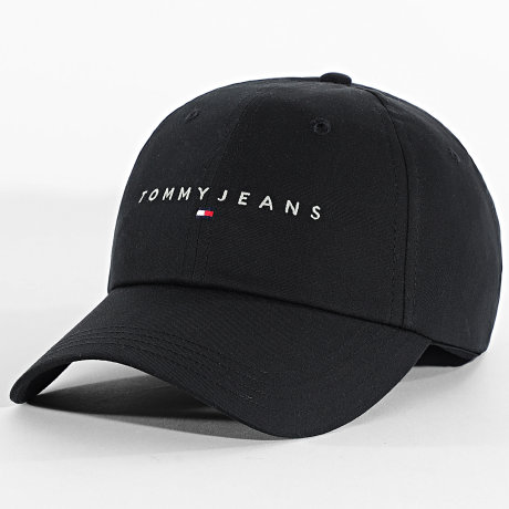 Tommy Jeans - Gorra Linear Logo 2958 Negro