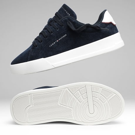 Tommy Hilfiger - Baskets Court Core Suede 5716 Rwb