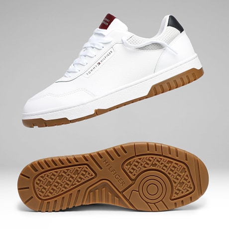 Tommy Hilfiger - Baskets Core Leather 5927 Rwb