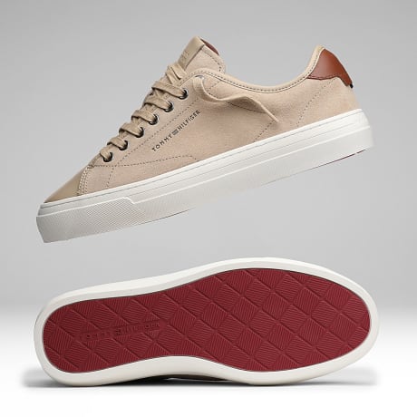 Tommy Hilfiger - Baskets Dress Casual Mix Sneakers 5993 Horseredish