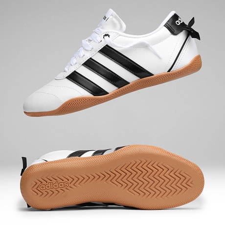 Adidas Performance - Zapatillas Mujer Grand Court Lo Girls J KI3061 White Core Black Hi-Res Yellow
