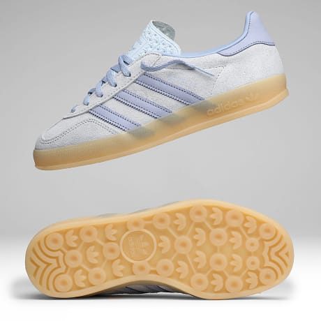 Adidas Originals - Sneaker Damen Gazelle Indoor KI7164 Crystal Sky Gum 3