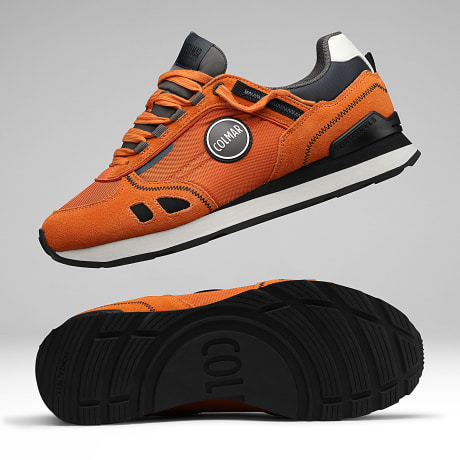 Colmar - Sneaker Travis Sport Colors Arancione Grigio Scuro Turchese
