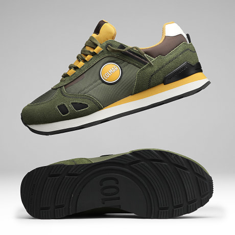 Colmar - Sneakers Travis Sport Colors Military Green Ochre Brown