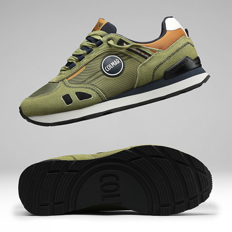 Colmar - Sneakers Travis Sport Colors Verde Muschio Navy Senape Marrone